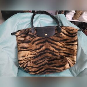 Longchamp Le Pliage in Velvet